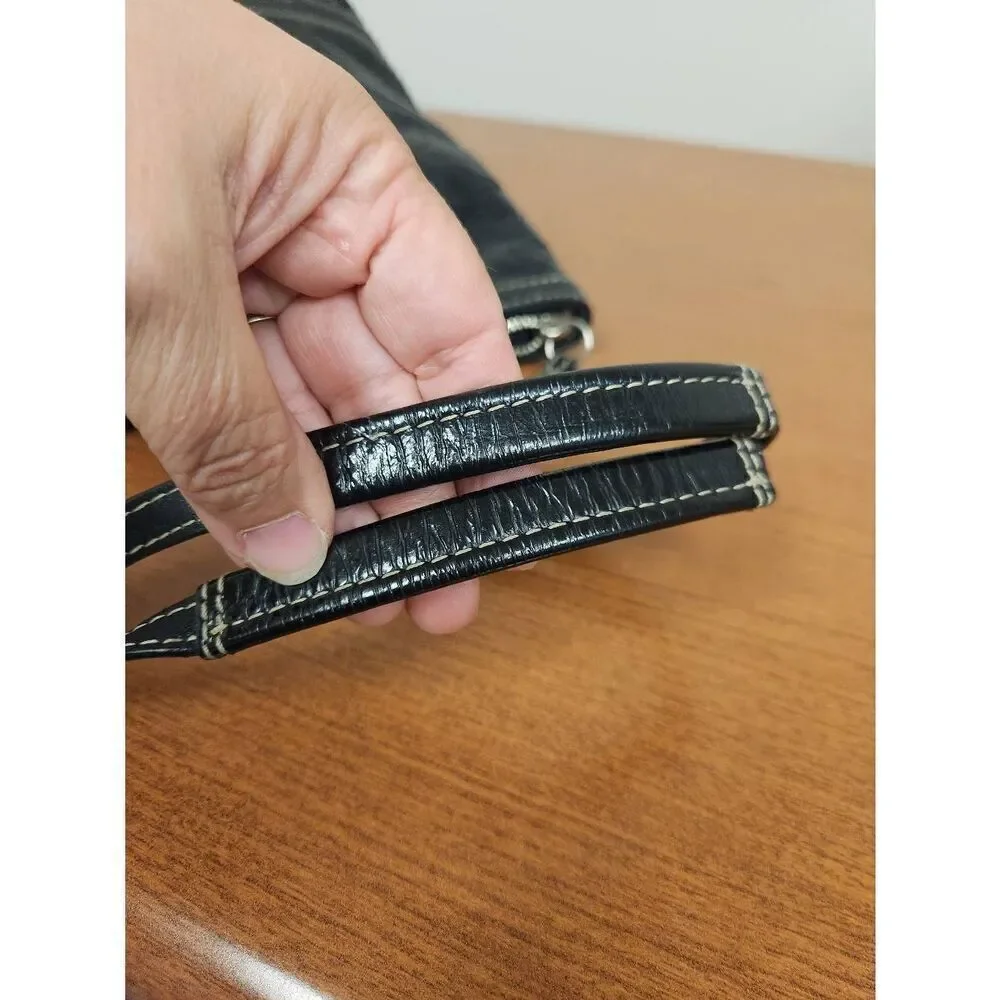 COACH 15142 Purse Black Patent Leather Shoulderbag